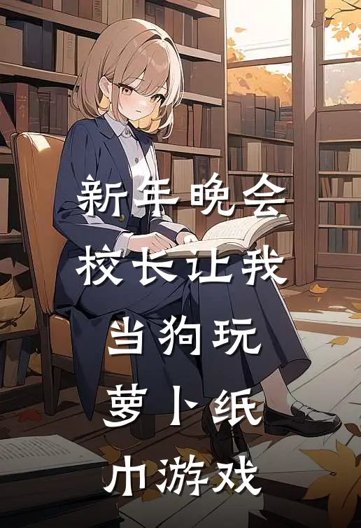 新年晚会，校长让我当狗玩萝卜纸巾游戏