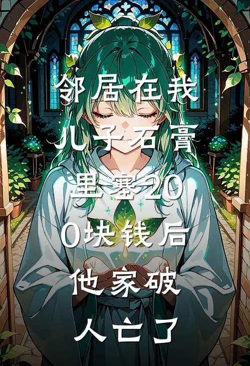 邻居在我儿子石膏里塞200块钱后，他家破人亡了