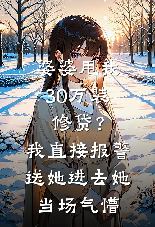 婆婆甩我30万装修贷？我直接报警送她进去，她当场气懵
