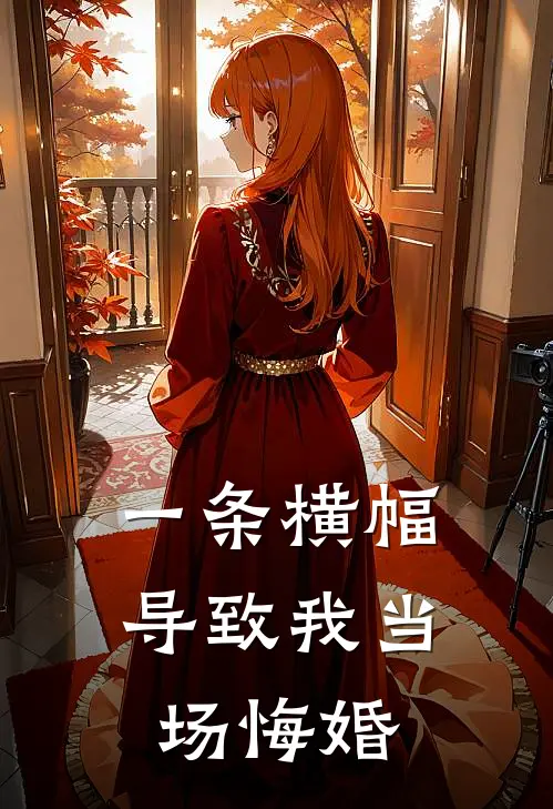 一条横幅，导致我当场悔婚